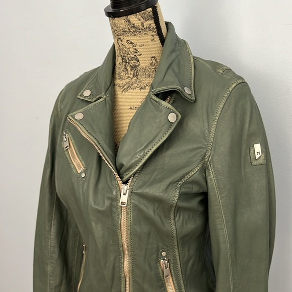 Mauritius Leather Motorcycle Jacket - Picture 4 of 11